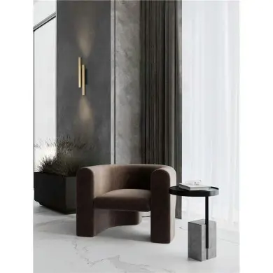 Applique PARON 15W LED Noir, or NOVA LUCE 9060239