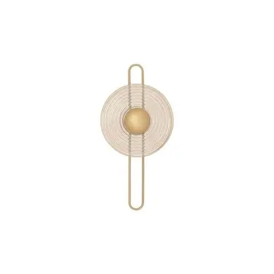 Applique NOUS 9W LED Or brossé, ambre NOVA LUCE 9236397