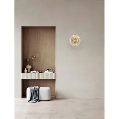 Applique KING 5W LED G9 Laiton doré antique H14,6 NOVA LUCE 9006035