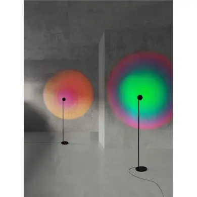 Lampadaire IRIDA 10W LED Noir NOVA LUCE 9030698