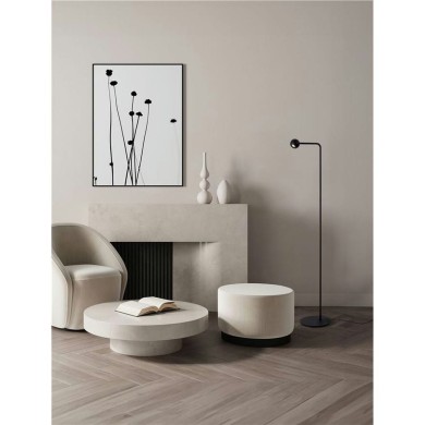 Lampadaire SFERA 6W LED Noir  9540254