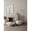 Lampadaire SFERA 6W LED Noir  9540254