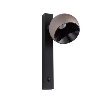 Applique LUSA 10W LED Or champagne, noir  9088120