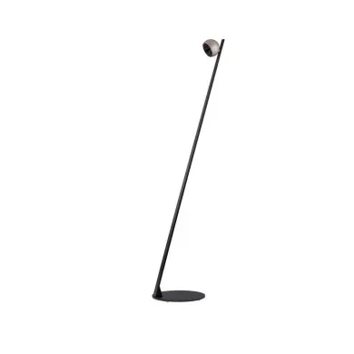 Lampadaire LUSA 6W LED Or champagne, noir NOVA LUCE 9088124