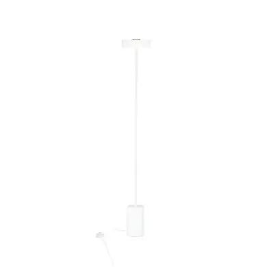 Lampadaire THEA 17W LED Noir, bois NOVA LUCE 9695293