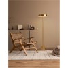 Lampadaire VETRO 33W LED Or, noir  9223420