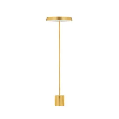 Lampadaire VETRO 33W LED Or, noir NOVA LUCE 9223420