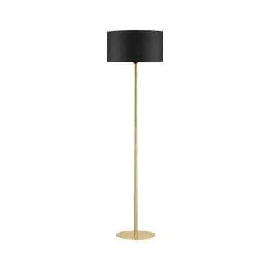 Lampadaire SIBNIA 12W LED E27 Noir, or NOVA LUCE 9695333