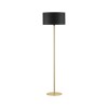 Lampadaire SIBNIA 12W LED E27 Noir, or  9695333