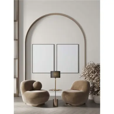 Lampe SIBNIA 12W LED E27 Noir, or NOVA LUCE 9695330