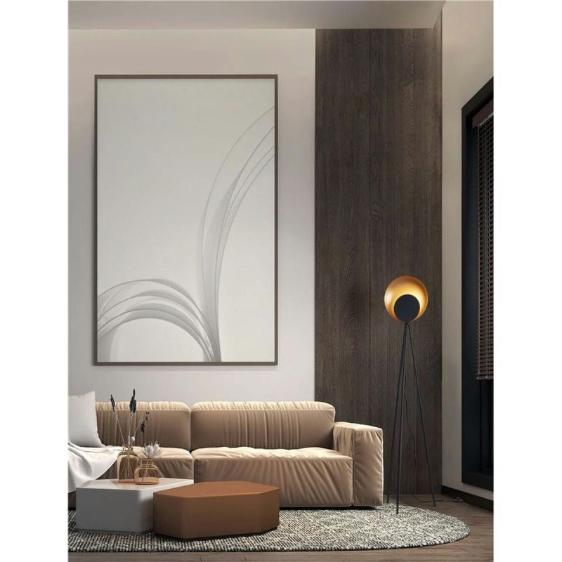 Lampadaire KITRO 12W LED Noir, or  9011320