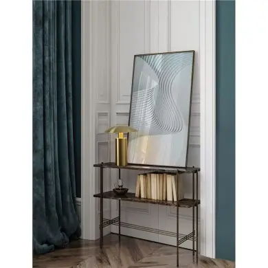 Lampe KARPOS 5W LED Laiton doré antique NOVA LUCE 9011322