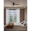 Ventilateur NINEMIA -W - Noir, bois sombre  9952373