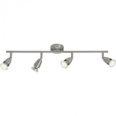 Plafonnier AMALFI  4x3W Led Acier BRILLIANT G21532/13