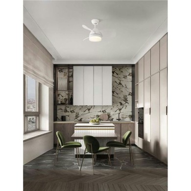 Ventilateur NERINA 18W LED Blanc  9952379