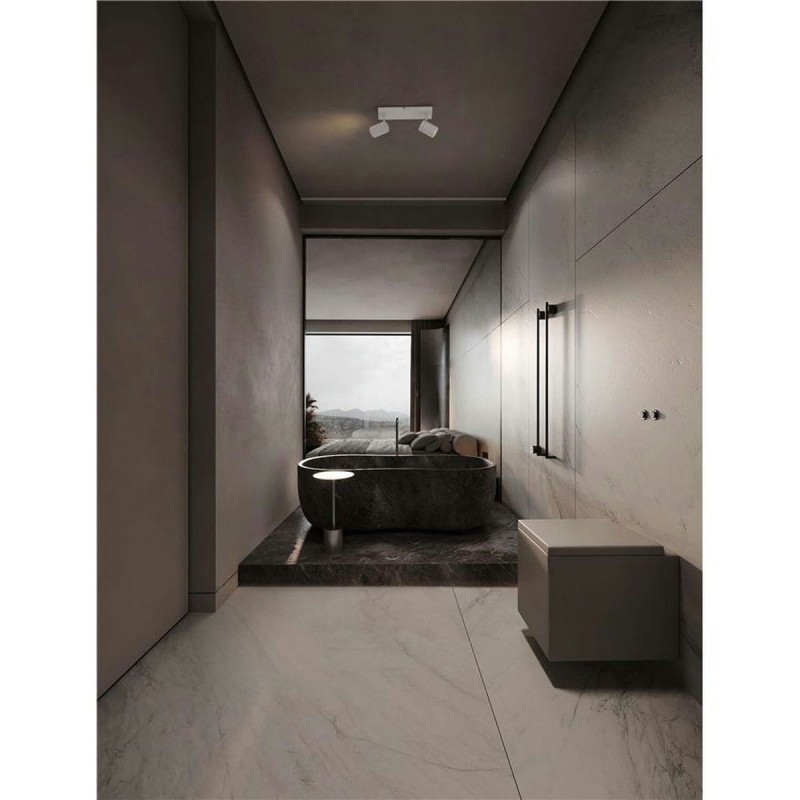 Plafonnier Salle de bain ALMA 2X10W LED GU10 Blanc NL_9011316 9011316 Plafonnier Salle de bain ALMA 2X10W LED GU10 Blanc 9011316