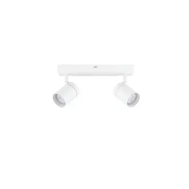 Plafonnier Salle de bain ALMA 2X10W LED GU10 Blanc NL_9011316 9011316 Plafonnier Salle de bain ALMA 2X10W LED GU10 Blanc NOVA LUCE 9011316