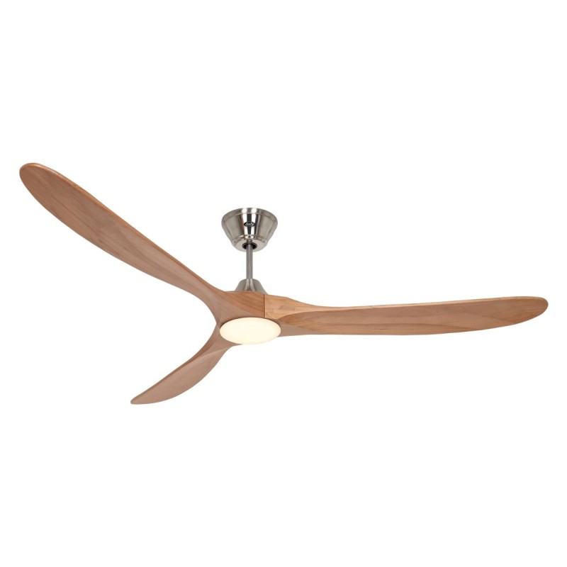 Ventilateur Plafond LED Genuino 180cm Chrome Chêne CASAFAN 318060