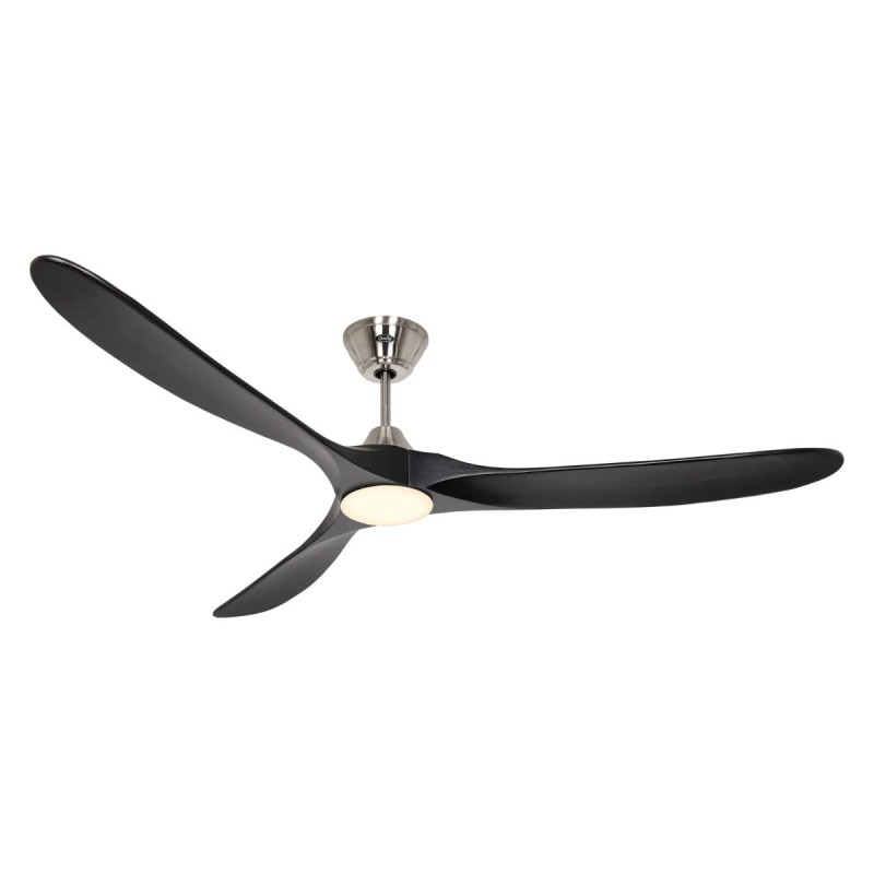 Ventilateur Plafond LED Genuino 180cm Chrome Noir CASAFAN 318061
