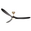 Ventilateur Plafond LED Genuino 180cm Laiton Noir CASAFAN 318066