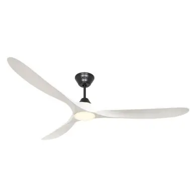Ventilateur Plafond LED Genuino 180cm Noir Blanc CASAFAN 318072