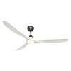Ventilateur Plafond LED Genuino 180cm Noir Blanc CASAFAN 318072
