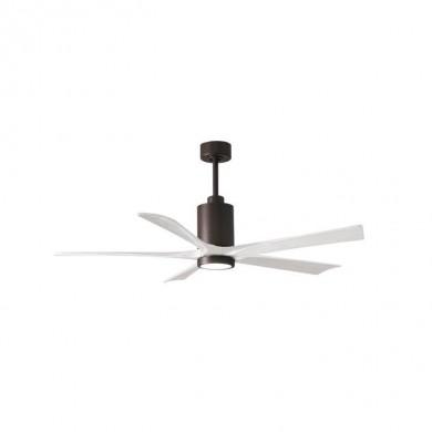 Ventilateur Plafond avec Lumière Patricia 152cm Blanc ATLAS FAN PA5-TB-MWH-60