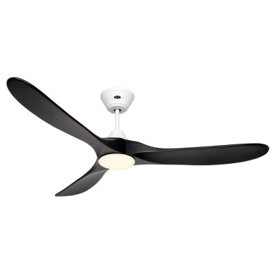 Ventilateur Plafond LED Genuino 152cm Blanc Noir CASAFAN 315272