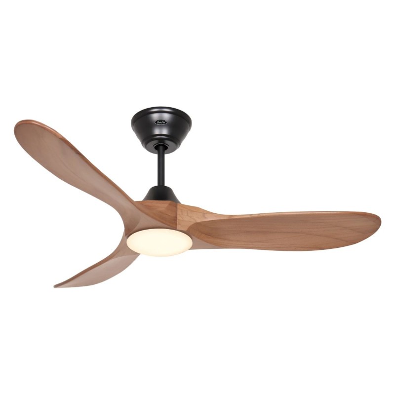 Ventilateur Plafond LED Genuino 122cm Noir Chêne CAS_312269 312269 Ventilateur Plafond LED Genuino 122cm Noir Chêne CASAFAN 312269