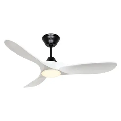 Ventilateur Plafond LED Genuino 122cm Noir Chêne CASAFAN 312268