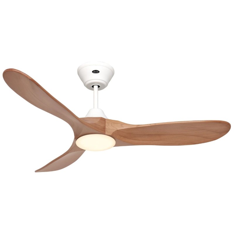 Ventilateur Plafond LED Genuino 122cm Blanc Chêne CAS_312274 312274 Ventilateur Plafond LED Genuino 122cm Blanc Chêne CASAFAN 312274