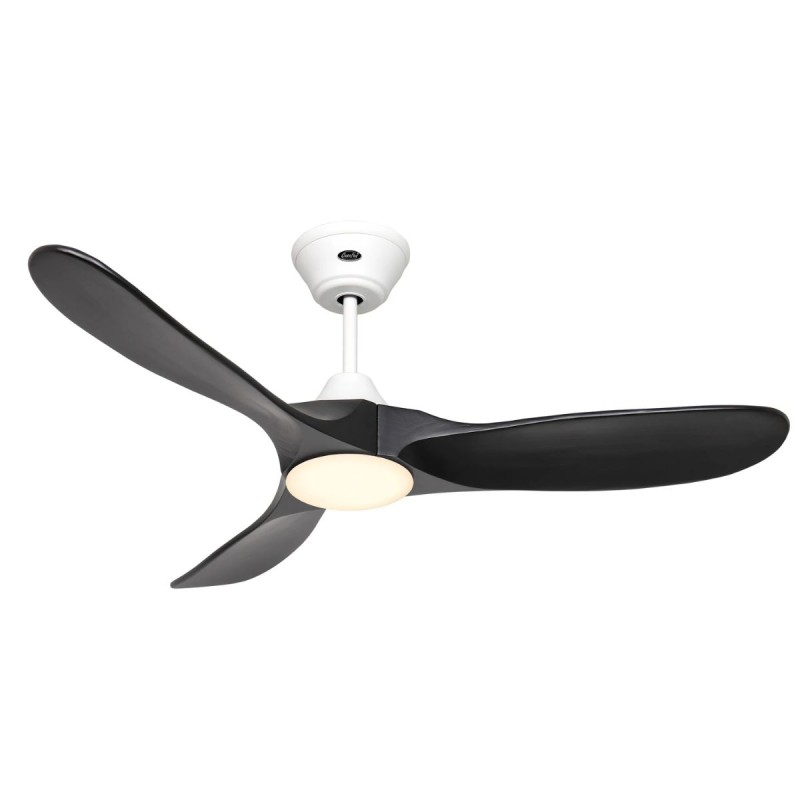 Ventilateur Plafond LED Genuino 122cm Blanc Noir CAS_312272 312272 Ventilateur Plafond LED Genuino 122cm Blanc Noir CASAFAN 312272