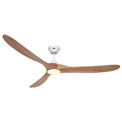 Ventilateur Plafond LED Genuino 180cm Blanc Chêne CASAFAN 318075