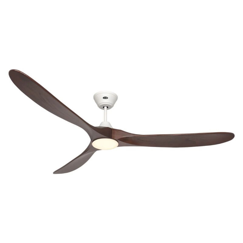 Ventilateur Plafond LED Genuino 180cm Blanc Noyer CASAFAN 318078