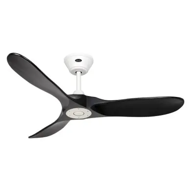Ventilateur Plafond Genuino 122cm Blanc Noir CASAFAN 312231