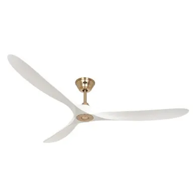 Ventilateur Plafond Eco Genuino 180cm Laiton Blanc CASAFAN 318033