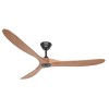 Ventilateur Plafond Eco Genuino 180cm Noir Chêne CASAFAN 318028