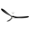 Ventilateur Plafond Eco Genuino 180cm Blanc Noir CASAFAN 318029