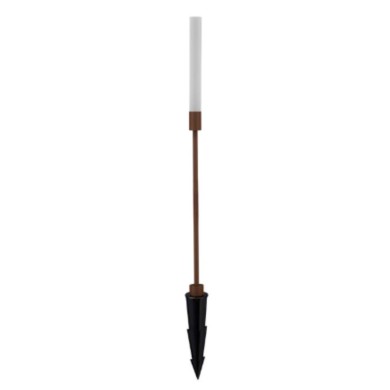 Borne Potelet Extérieur SLOT 4W LED Marron H60  9030907