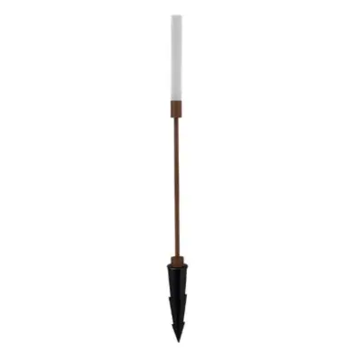 Borne Potelet Extérieur SLOT 4W LED Marron H60 NL_9030907 9030907 Borne Potelet Extérieur SLOT 4W LED Marron H60 NOVA LUCE 9030907
