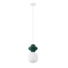 Suspension CLIO 5W LED E14 Jaspe, blanc H198  9009107