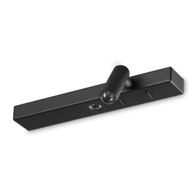 Applique BONNE NUIT 6,5W LED Noir Droite  336817
