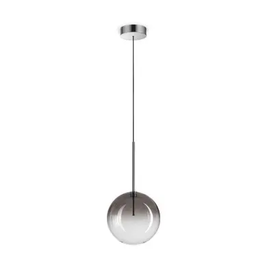 Suspension EQUINOXE 2W G4 Fumé D200 IDEAL LUX 345369