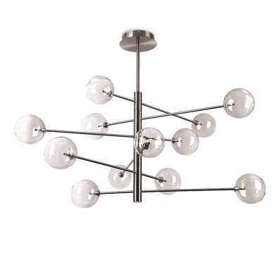 Suspension EQUINOXE 12W G4 Fumé D1281  345390