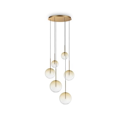 Suspension EQUINOXE 2W G4 Ambré D650  345406