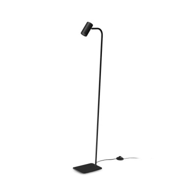 Lampadaire GINGER 28W GU10 Noir H1220  326658