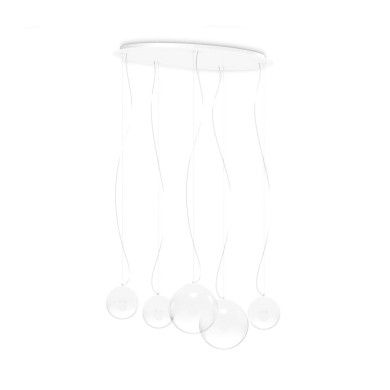 Suspension MAPA CLEAR 42W E27 Transparent H540  346632