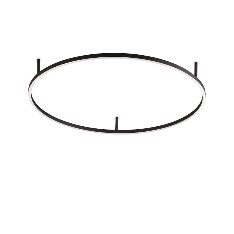 Plafonnier ORACLE SLIM 53W LED Noir 4000K  341989