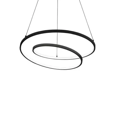 Suspension OZ 47W LED Noir 4000K IDEAL LUX 342382