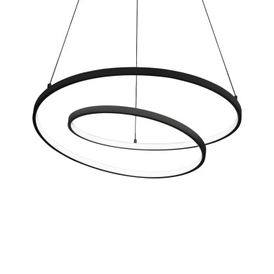 Suspension OZ 52W LED Noir 4000K  342443